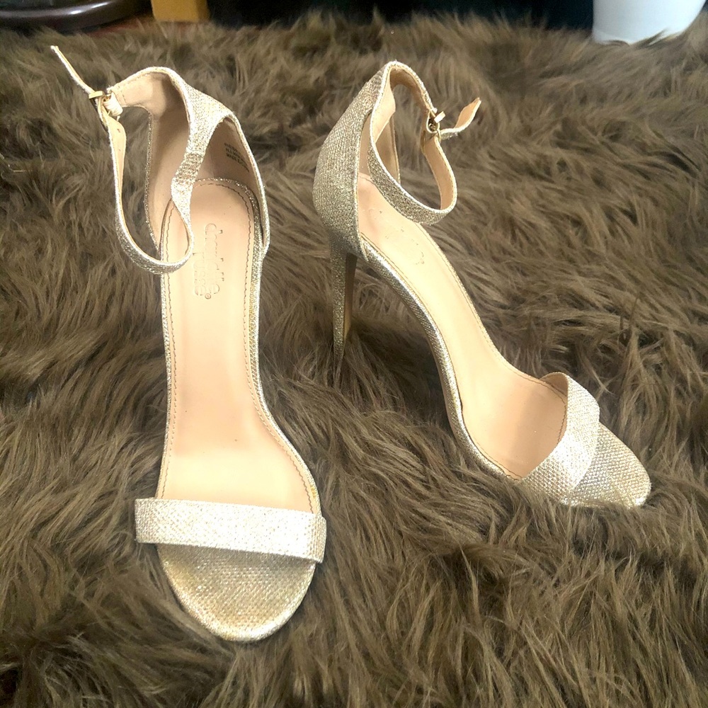 Gold Stilettos